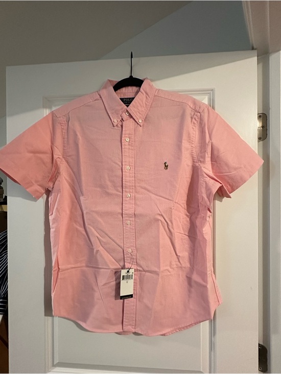 Ralph Lauren Other - Polo Ralph Lauren Short-Sleeve Button-Down Polo Shirt in Light Pink